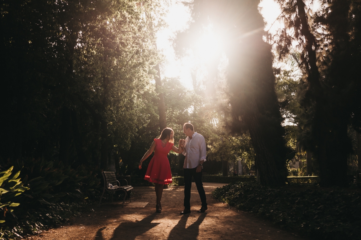 fotos de preboda en el centro de málaga